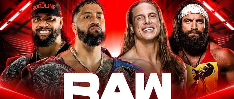 WWE RAW 第1541期：马特里德尔与伊莱亚斯搭档挑战无可争议的双打冠军
