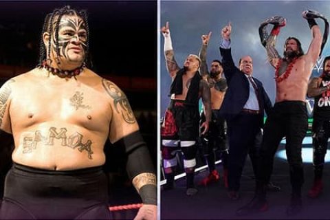 血统成员在WWE RAW上向传奇人物乌玛嘎致敬