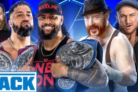 WWE SmackDown 第1216期：希莫斯和布奇挑战乌索兄弟的双打冠军