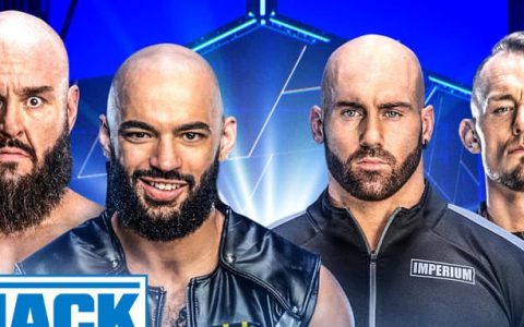 WWE SmackDown 第1218期：人间怪兽联合李科学对抗Imperium，乌索捍卫冠军赛