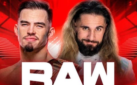 WWE RAW 第1545期：赛斯罗林斯试图从奥斯汀理论手中夺取全美冠军