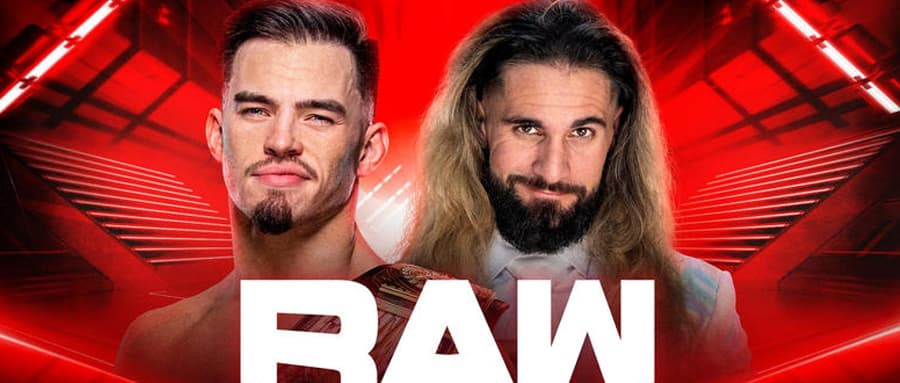WWE RAW 第1545期：赛斯罗林斯试图从奥斯汀理论手中夺取全美冠军