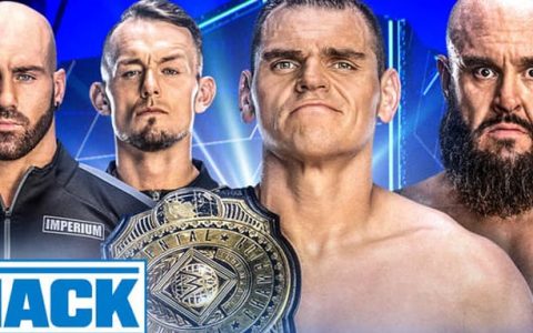 WWE SmackDown 第1221期：人间怪兽布朗斯图曼与巩特尔争夺洲际冠军