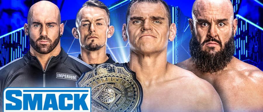 WWE SmackDown 第1221期：人间怪兽布朗斯图曼与巩特尔争夺洲际冠军