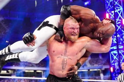WWE SmackDown 第1223期：布洛克莱斯纳攻击鲍比莱斯利后宣布参加皇家大赛