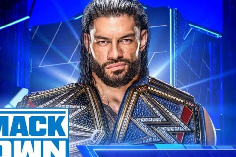 WWE SmackDown 第1224期：罗曼雷恩斯喊话萨米辛被飞冲肩，随后约战铁笼密室淘汰赛