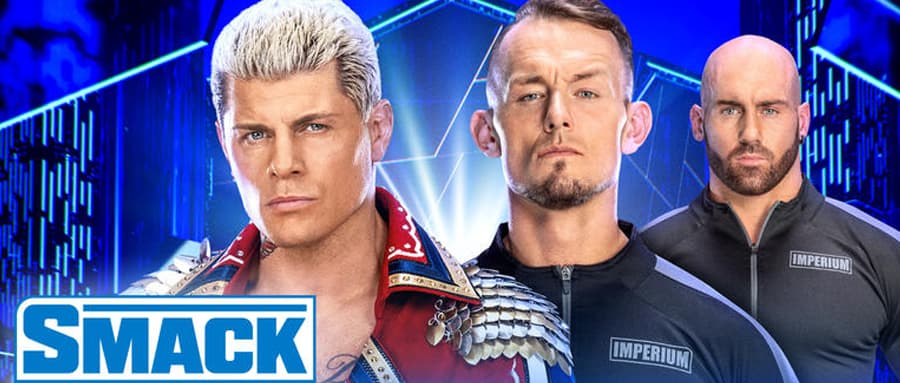 WWE SmackDown第1231期：科迪罗兹对战帝国军团凯撒，多米尼克对抗神秘人家族