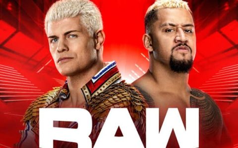 WWE RAW第1557期：科迪罗兹对战索洛西科亚，布洛克莱斯纳与奥莫斯进行摔角狂热前的称重活动