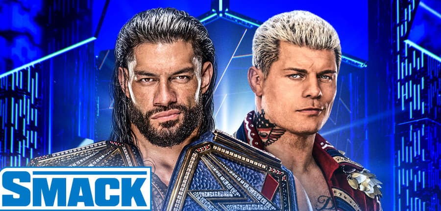 WWE SmackDown第1276期：巨石强森回归、罗曼雷恩斯将和科迪罗兹面对面