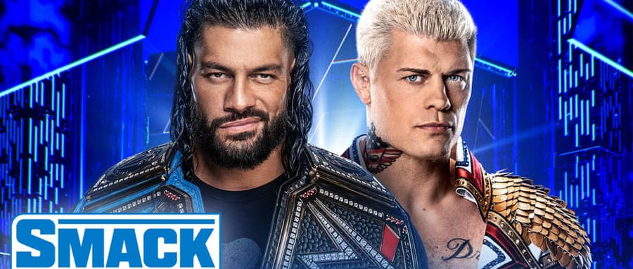 WWE SmackDown第1232期:摔角狂热前罗曼雷恩斯和科迪罗兹面对面