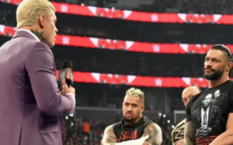 WWE RAW第1558期：大布联合科迪打罗曼，科迪要求重赛，Triple H 发布公告