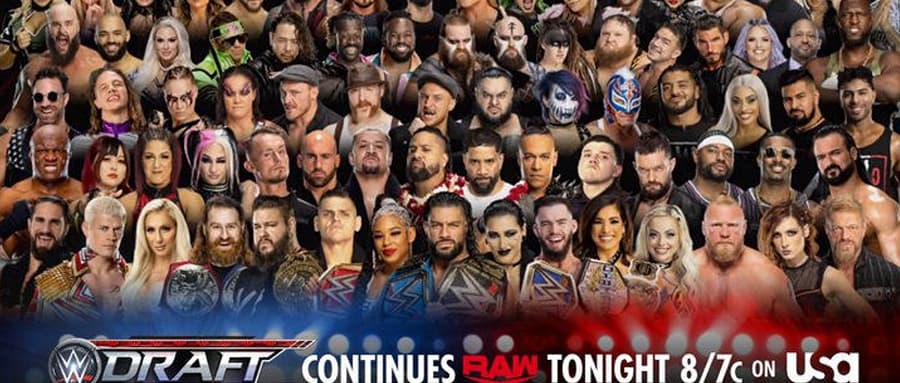 WWE RAW第1562期:2023年WWE选秀的所有结果今日公布