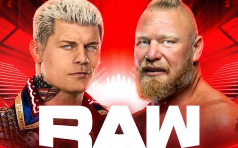 WWE RAW第1565期：科迪罗兹和布洛克莱斯纳面对面