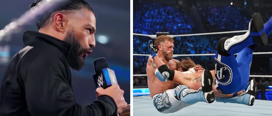 WWE SmackDown第1238期:罗曼雷恩斯现身今日SmackDown,争夺重量级世界冠军的SD人选出炉