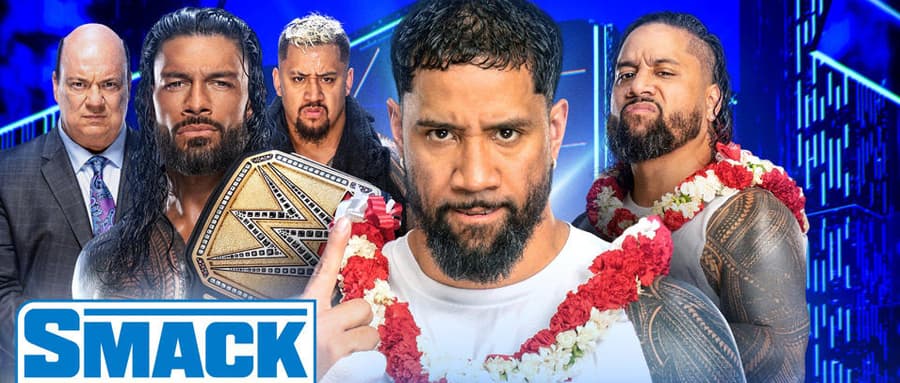 WWE SmackDown第1242期：杰乌索面临艰难的选择-部落酋长or吉米乌索