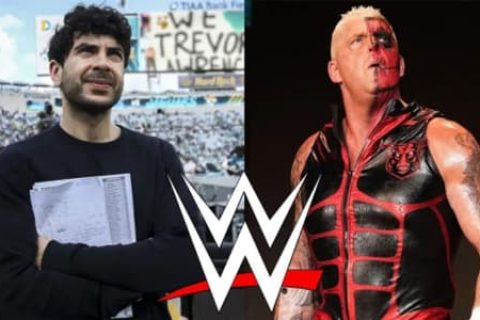 WWE老将告别AEW，托尼汗和达斯汀罗兹率领AEW明星隆重送别