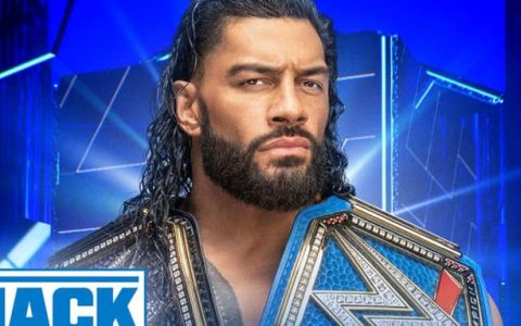 WWE SmackDown第1241期：罗曼雷恩斯庆祝环球冠军统治超过1000天
