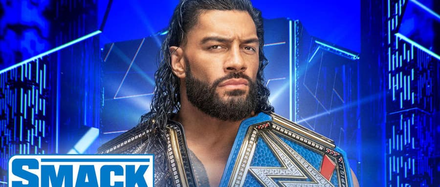 WWE SmackDown第1241期:罗曼雷恩斯庆祝环球冠军统治超过1000天