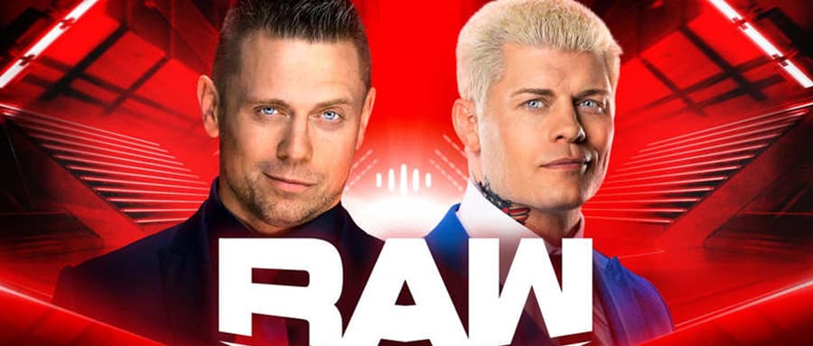 WWE RAW第1568期:科迪罗兹继上周袭击米兹后正式展开与米兹的恩怨剧情