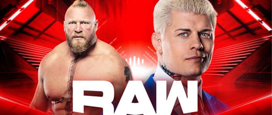 WWE RAW第1574期:科迪罗兹回应布洛克莱斯纳上周的暴击