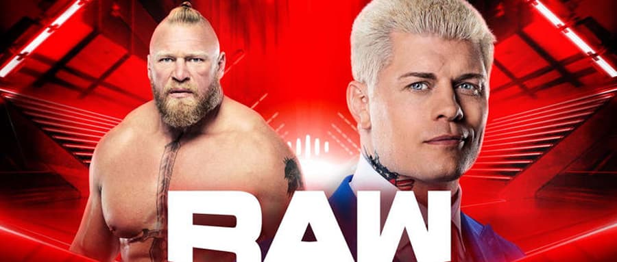 WWE RAW第1572期:科迪罗兹向布洛克莱斯纳发起夏季狂潮大赛比赛挑战