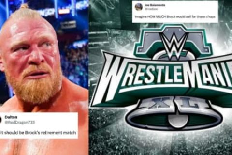 WWE摔迷希望看到这位巨星在摔角狂热40上挑战猛兽大布…