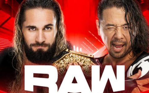 WWE RAW第1578期：WWE重量级冠军赛-赛斯罗林斯vs中邑真辅，洲际冠军赛-巩特尔vs查德盖博