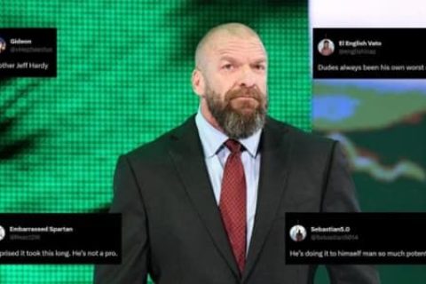 Triple H 将在一个月内解雇他！WWE摔迷对此发表自己的看法