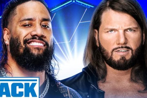 WWE SmackDown第1255期：吉米乌索于今日现身，AJ斯泰尔斯与其面对面