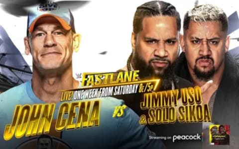 四位WWE明星可能成为约翰塞纳在WWE Fastlane的双打搭档