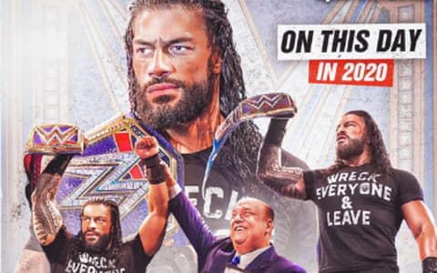 WWE名人堂成员将罗曼雷恩斯选为年度最佳摔跤手,超越AEW顶级冠军