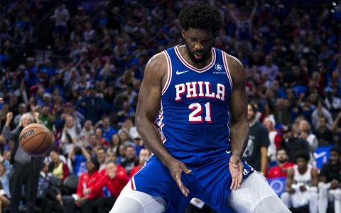 乔尔恩比德在比赛中模仿WWE明星选手手势，被NBA罚款