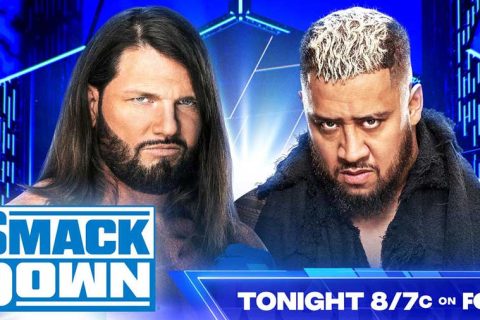 WWE SmackDown第1270期：AJ斯泰尔斯迎战西科亚，鲍比莱斯利和桑托斯争夺美国冠军挑战资格