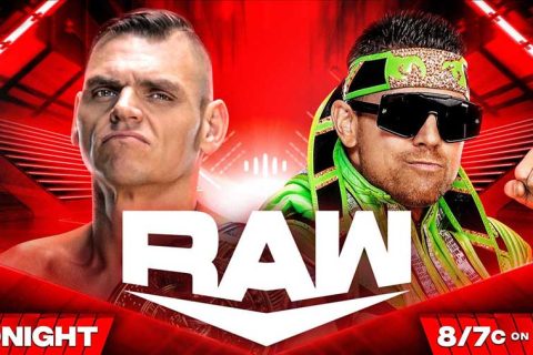 WWE RAW第1595期：冈瑟和米兹进行重赛、克里德兄弟挑战双打冠军