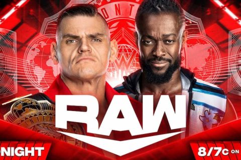 WWE RAW第1601期：科菲·金斯顿挑战冈瑟洲际冠军头衔