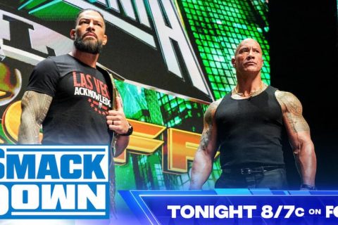 WWE SmackDown第1278期：巨石强森和罗曼雷恩斯来到SmackDonw