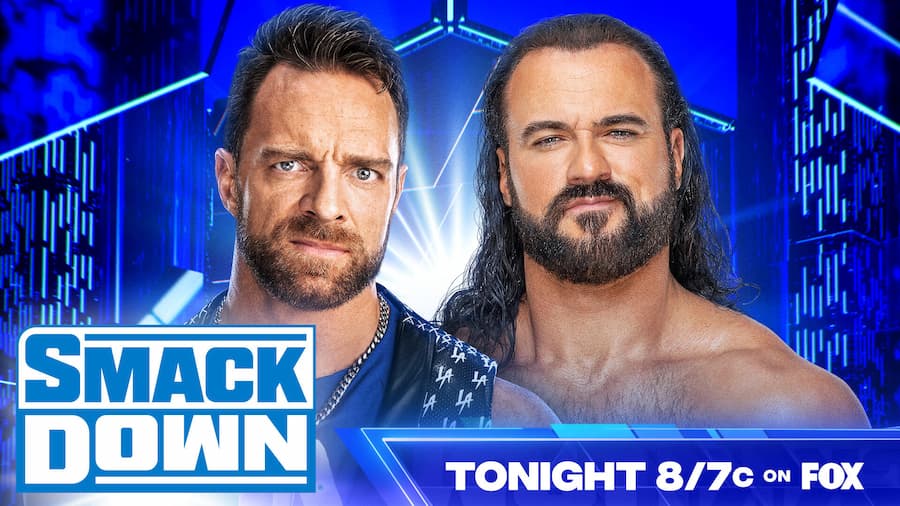 WWE SmackDown第1279期:LA骑士与险恶的德鲁·麦金泰尔战斗、街头小子与痛苦大师的冲突