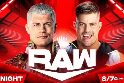 WWE RAW第1605期：科迪罗兹在铁笼密室淘汰赛后对阵格雷森沃勒