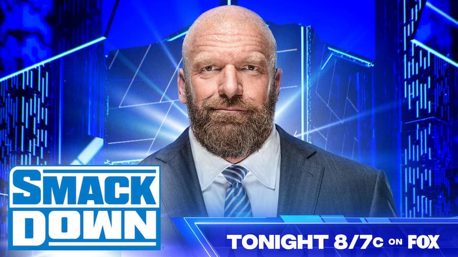 WWE SmackDown第1277期:Triple H讨论狂热大赛40发布会的影响