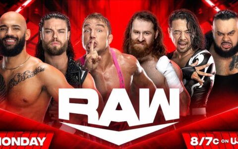 WWE RAW第1607期：洲际冠军冈瑟将在摔跤狂热大赛上与今晚的挑战赛冠军进行对决