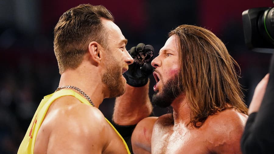 WWE SmackDown第1287期：AJ斯泰尔斯迎战LA骑士，索罗西科亚和塔玛汤加围殴凯文欧文斯