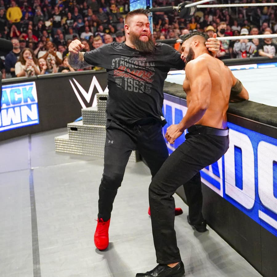 凯文欧文斯血溅擂台后的WWE将发生改变，流血比赛可能越来越多！