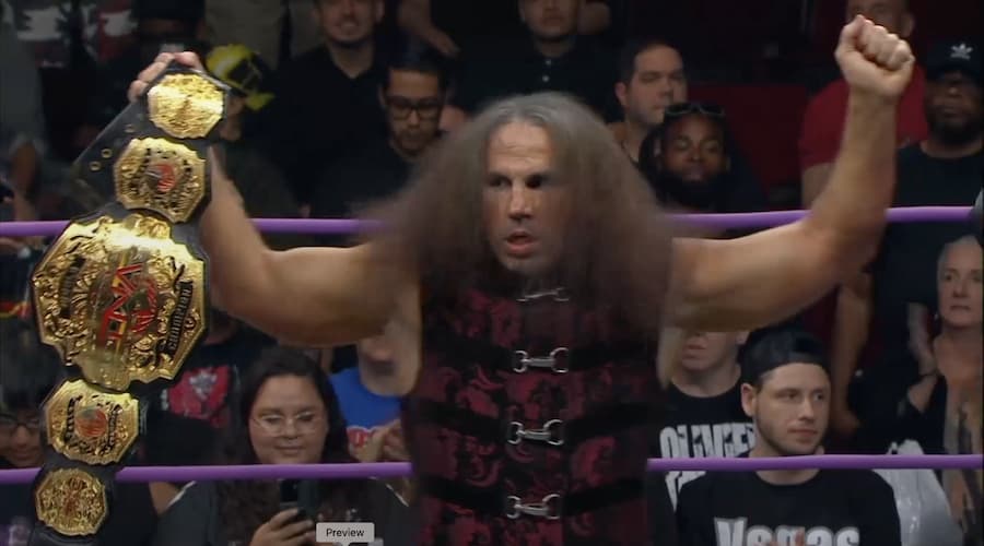 前AEW选手马特哈迪重返TNA