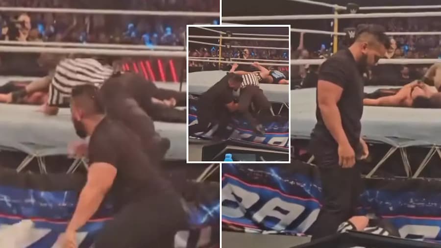 塔玛罗亚在WWE爆裂震撼大赛上出现严重失误，被摔迷痛批