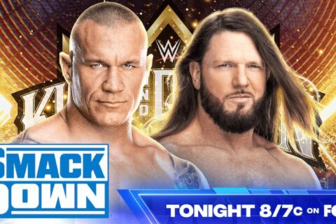 WWE SmackDown第1290期：擂台之王赛继续进行，兰迪·奥顿对阵AJ·斯泰尔斯