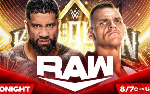 WWE RAW第1617期：杰伊·乌索希望在《擂台之王》半决赛中击败冈瑟