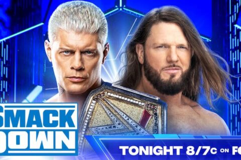 WWE SmackDown第1294期：科迪罗兹寻找AJ斯泰尔斯复仇