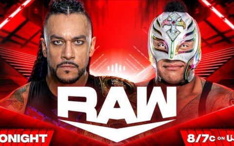 WWE RAW第1619期：雷·密斯特里​​奥挑战世界重量级冠军达米安·普里斯