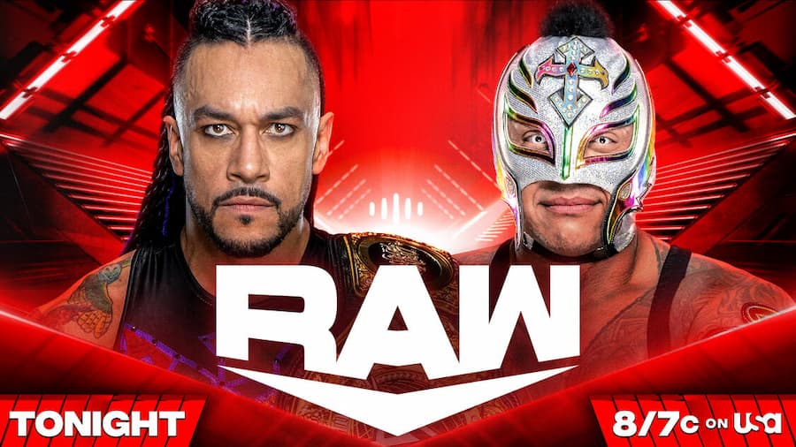 WWE RAW第1619期：雷·密斯特里​​奥挑战世界重量级冠军达米安·普里斯