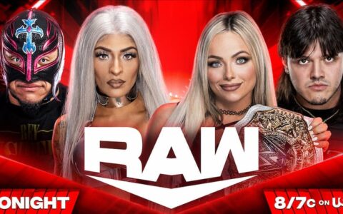 WWE RAW第1624期：多米尼克和丽芙·摩根对决神秘人和泽丽娜·维加